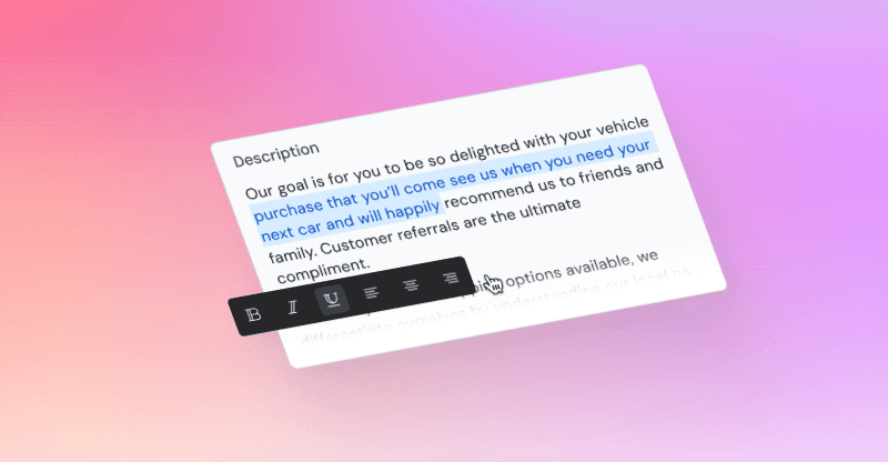 Step 3: Fill your details - DealerAssist setup illustration